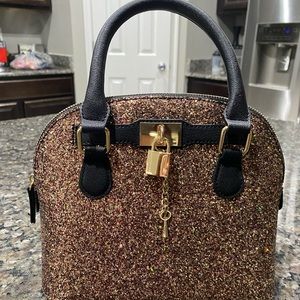 Gold/Black Aldo crossbody bag